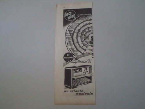 Advertising pubblicità 1951 - pubblicità,