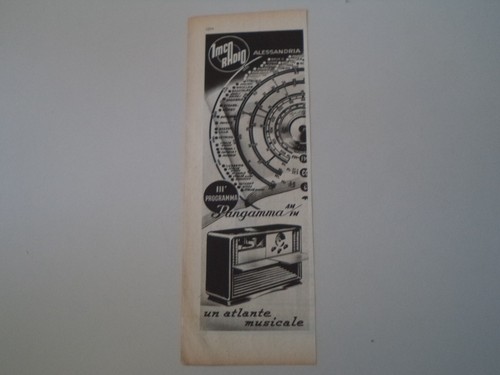 Advertising pubblicità 1951 - advertising,
