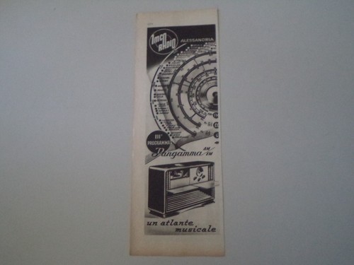 Advertising pubblicità 1951 - pubblicità,