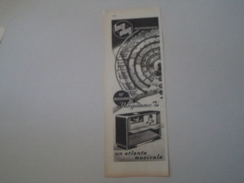 Advertising pubblicità 1952 - advertising,