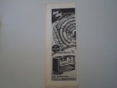 Advertising pubblicità 1951 - advertising,