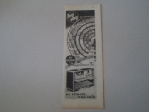 Advertising pubblicità 1952 - advertising,