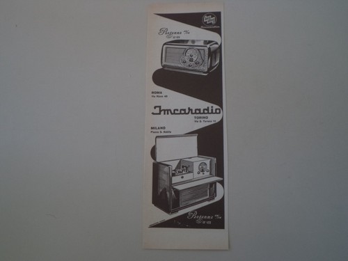 Advertising pubblicità 1955 - advertising,