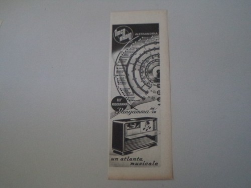 Advertising pubblicità 1952 - advertising,